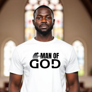 T-shirt Homme de Dieu - Homme de prière