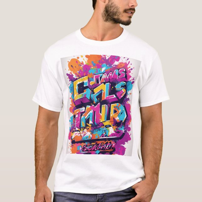 t-shirt homme de jeu (Devant)