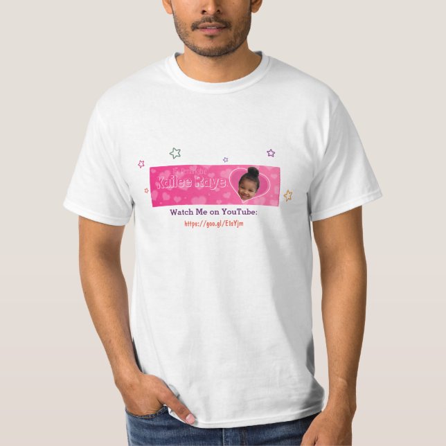 T-shirt homme de Kailee Raye pour la promotion de  (Devant)