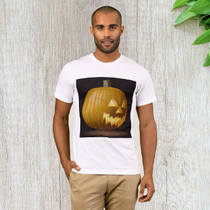 T-shirt homme de la lanterne Citrouille d'Hallowee