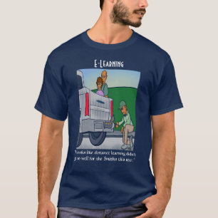 T-shirt homme de la marine
