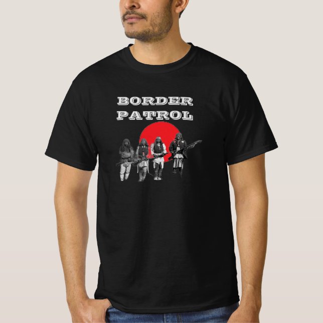 T-shirt homme de la patrouille frontalière (Devant)
