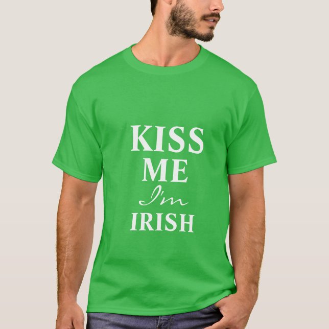 T-shirt homme de la Saint-Patrick (Devant)