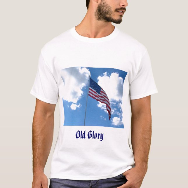 T-shirt homme de la vieille gloire (Devant)