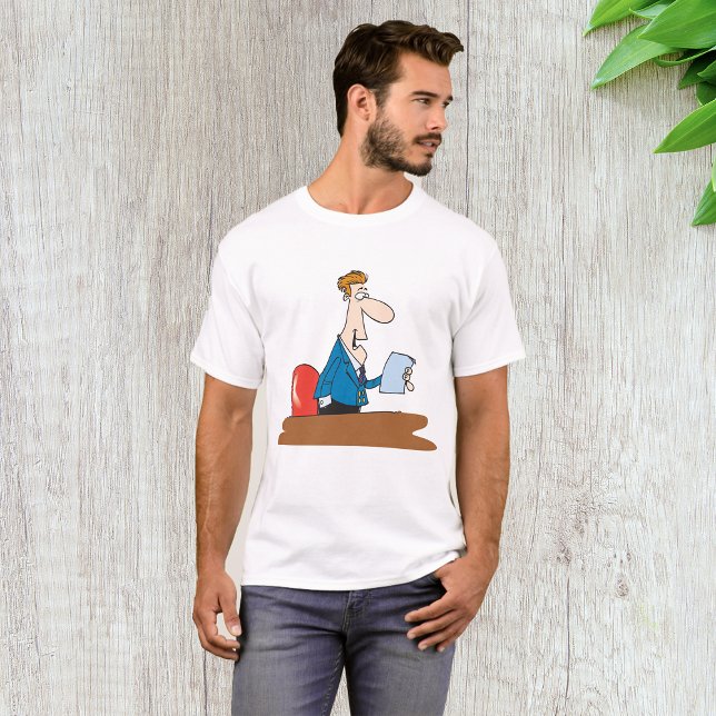 T-shirt homme de lecture (Créateur téléchargé)