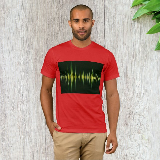 T-shirt homme de l'égaliseur graphique (Créateur téléchargé)