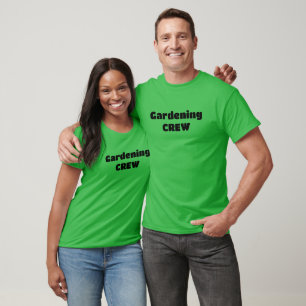 T-shirt homme de l'équipe de jardinage Unisex à de