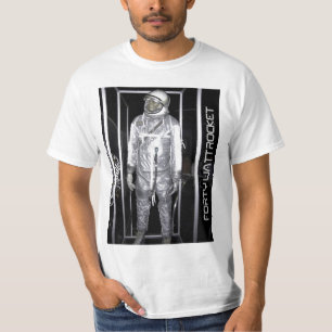 T-shirt Homme de l'espace de Rocket de quarante watts (c)