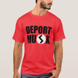 T-shirt homme de musc d'expulsion