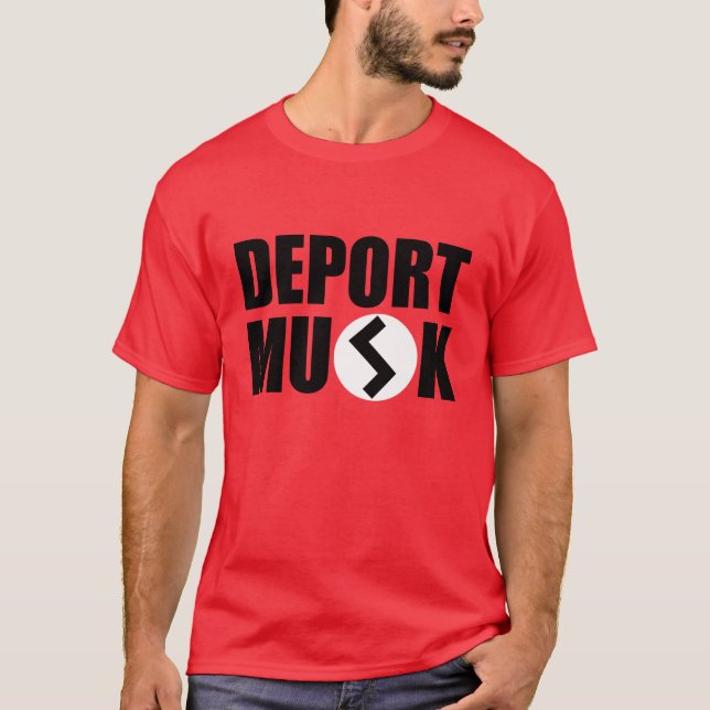 T-shirt homme de musc d'expulsion (Devant)