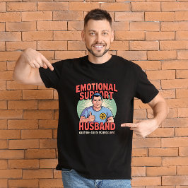 T-shirt homme de soutien émotionnel