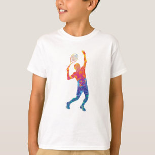 T-shirt Homme de tennis Watercolor