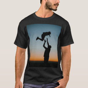 T-shirt homme demi manche t shirt idée fête des pères 
