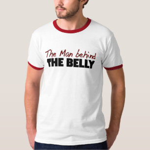 T-shirt Homme derrière le ventre