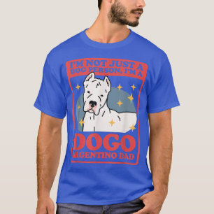 T-shirt Homme Dogo Argentino Papa Chien Propriétaire Dogo