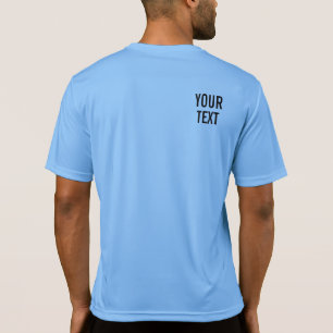 T-shirt Homme Double face Carolina Bleu Modèle Adulte