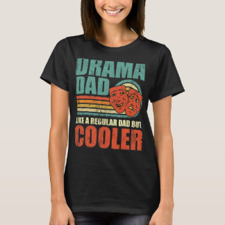 T-shirt Homme Drama Papa Comme Un Père Régulier Mais Glaci