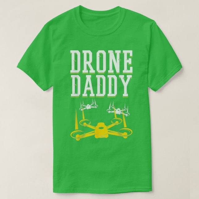 T-shirt Homme Drone Pilote Papa Comme Un Cadeau Normal Pap (Design devant)