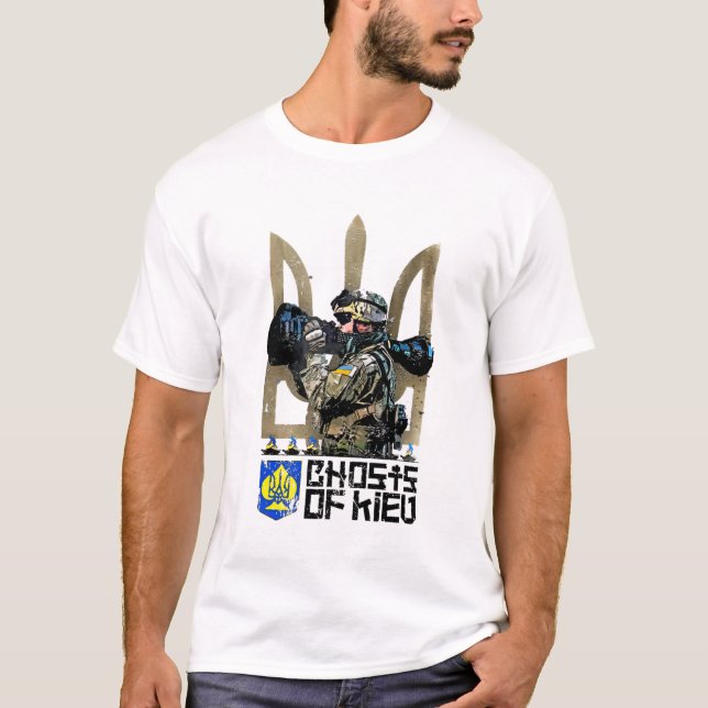 T-shirt homme du bataillon azov (Devant)