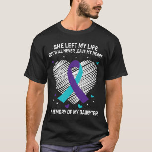 T-shirt Homme en mémoire d'une fille aimante suicide