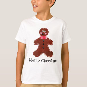 T-shirt Homme en pain d'épice de Noël personnalisé