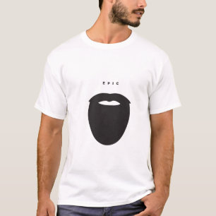 T-shirt Homme épique de barbe