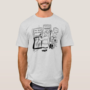 T-shirt Homme et femme Lollipop chantent du Karaoke