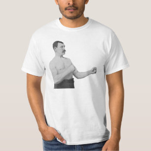 T-shirt Homme excessivement viril Meme