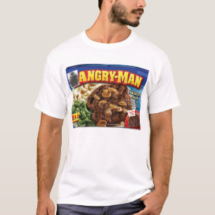 T-shirt Homme fâché d'homme affamé
