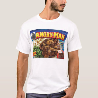 T-shirt Homme fâché d'homme affamé