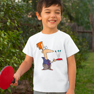 T-shirt Homme faisant rebondir des balles sur une raquette