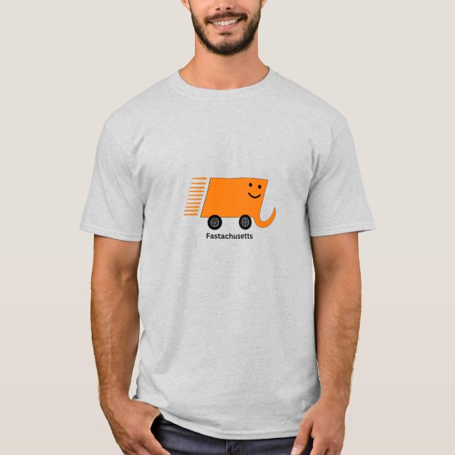 T-shirt Homme Fastachusetts Massachusetts (Devant)