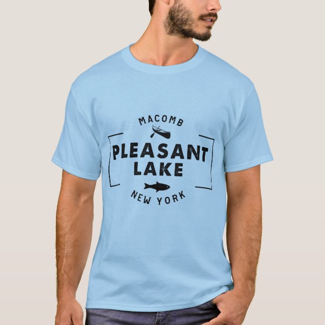 T-shirt homme/femme avec grand logo (Devant)