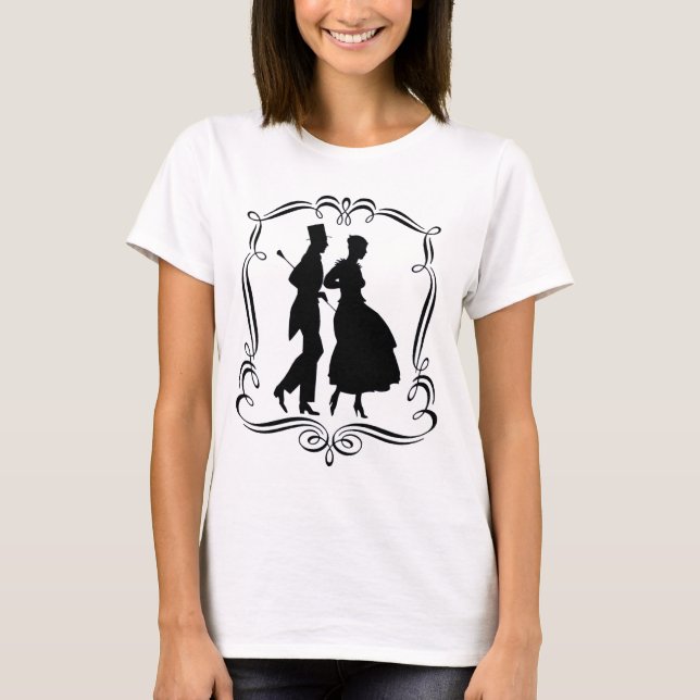 T-shirt Homme Femme Officielle Attire Silhouette (Devant)