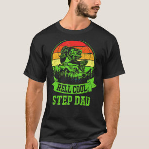 T-shirt Homme Fête des Père Pêche Vintage Roue Cool Étape