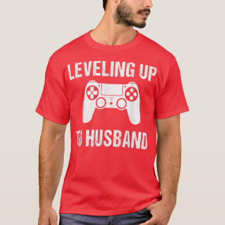 T-shirt Homme Fiançailles Tee pour mari de chambre drôle V