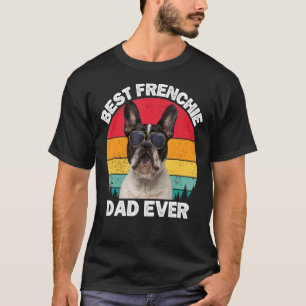 T-shirt Homme Frenchie Papa Français Bulldog Propriétaire 