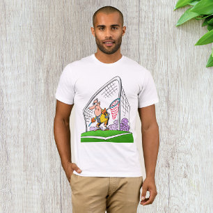 T-shirt homme gardien de but de dessin