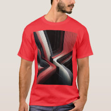 T-shirt homme géométrique Abstrait