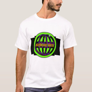 T-Shirt Homme Graphique Cyber-Globe Abstrait Moder