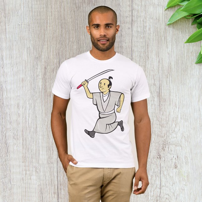 T-shirt homme guerrier de Samurai (Créateur téléchargé)