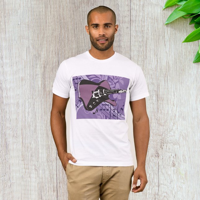 T-shirt homme guitare électrique (Créateur téléchargé)