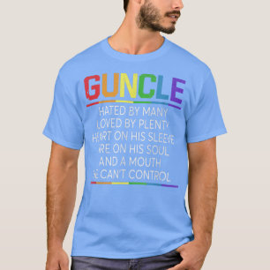 T-shirt Homme Guncle Haineux Par Beaucoup Aimé Par Plenty