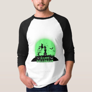 T-Shirt Homme Halloween Vert