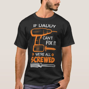 T-shirt Homme Hobbyiste Papa Handyman Papa Fixe Le Père