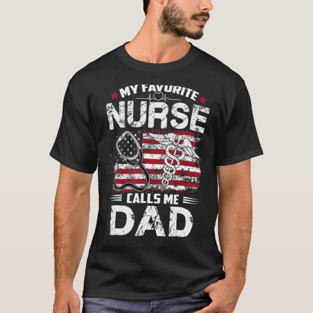 T-shirt Homme Infirmière 365 Mon Infirmière Préférée M'App (Devant)