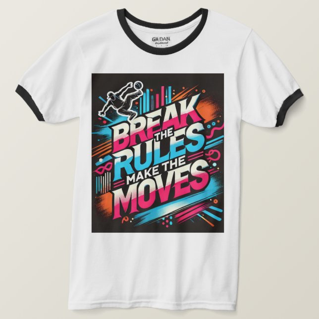 T-shirt homme inspiré par les petits-déjeuners (Design devant)