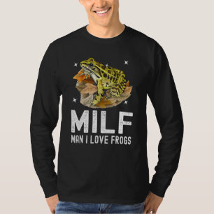 T-shirt Homme J'Aime Les Grenouilles Dire Amphibien