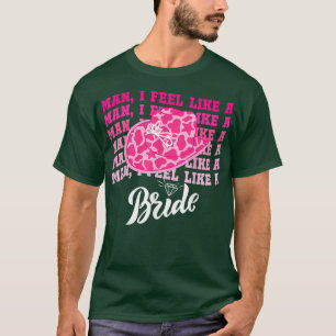 T-shirt Homme Je me sens comme une mariée rétro Cowboy Cas