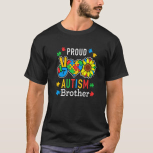 T-shirt Homme Je suis un frère fier de l'autisme Sensibili
